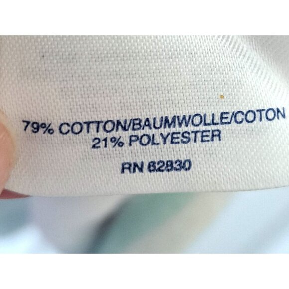 Lands' End Multicolor Striped Girl's L Hoodie Zip Front Robe Cover-Up - Picture 7 of 9